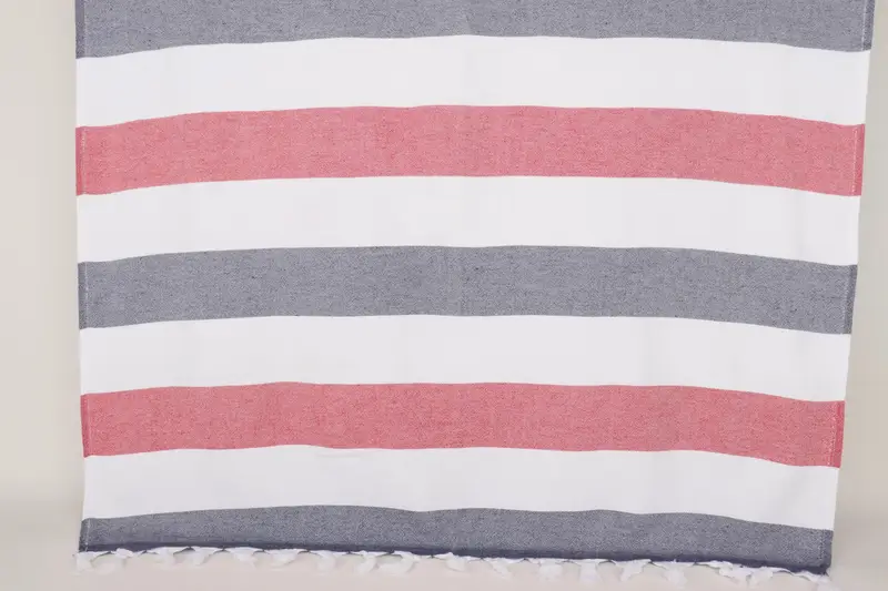 Bridesmaid Gift, Home Decor Gifts, Handwoven Turkish Towel, Gift For Wedding Day, Memorial Gift, Best Friend Gift, 64x36 Cotton Striped Terry Towel - 8