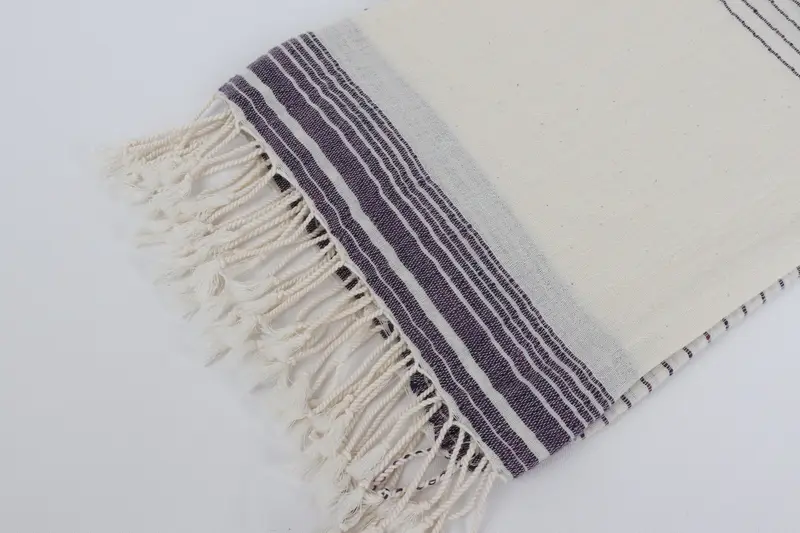 Best lightweight Turkish towel for travel USA, Handmade Gift, Merry Christmas Gifts, 68x36 Cotton Striped Towel, Thin towel, Quick-Dry Beach Towel - 7