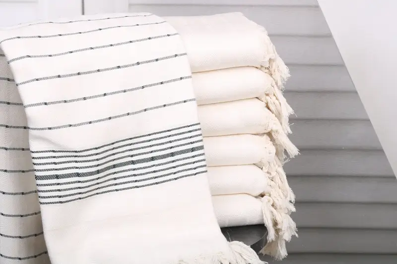 Personalized Gifts Dark Green Cotton Towel, 40x71 Inches