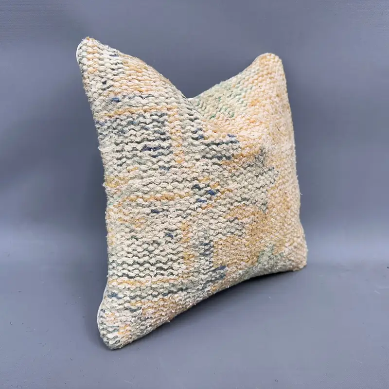 Pillow Cover, Home Decor Pillow, 12x12 Yellow Pillow Case, Boho Pillow, Comfy Throw Pillow Cover, Interior Designer Pillow, Southwestern Cushion - 2