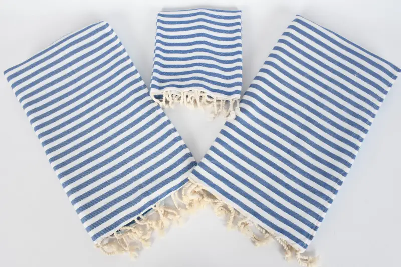 Kitchen Towel, 40x18 Cotton Striped Towel, Xmas Gifts, Gift For Best Friend, Monogram Hand Towel, Boyfriend Gift, Turkish Towel Hand Towel - 6