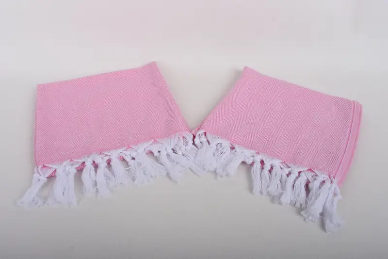 Bridesmaid Gifts, Bridesmaid Towel, Personalized Gift, Wedding Favors, Decorative Towel, Boyfriend Christmas Gift, 36x18 Cotton Herringbone Towel - 6
