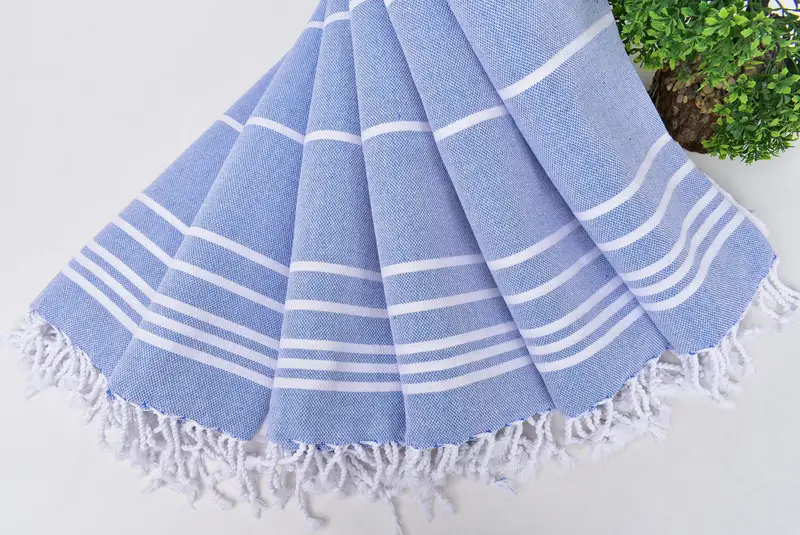 38x18 Pamuklu Çizgili Havlu, Türk El Havlusu, Sevgililer Günü Hediyesi, Monogramlı El Havlusu, Bekarlığa Destek Partisi lehine, Mutfak Havlu - 4