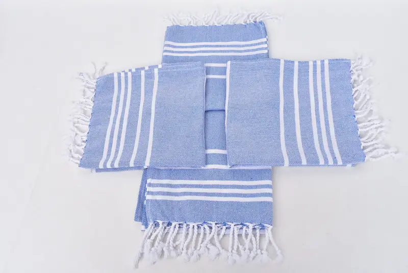 38x18 Pamuklu Çizgili Havlu, Türk El Havlusu, Sevgililer Günü Hediyesi, Monogramlı El Havlusu, Bekarlığa Destek Partisi lehine, Mutfak Havlu - 6