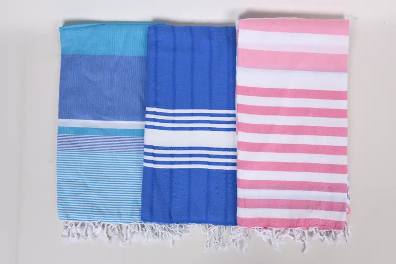 Decorative Towel, Beach Towel Gift, Sand-resistant towel, Peshtemal Towel, 70x40 Cotton Set of 8 Towel, Fouta towel, Bachelorette Party Favors Beach - 7