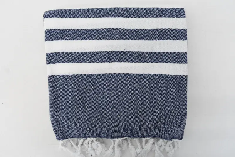 70x40 Cotton Striped Towel, Handmade Gift, Bachelor Party Favors, Gifts For Him, Turkish Bath Towel USA, Peshtemal Towel USA, Monogram Beach Towel - 6