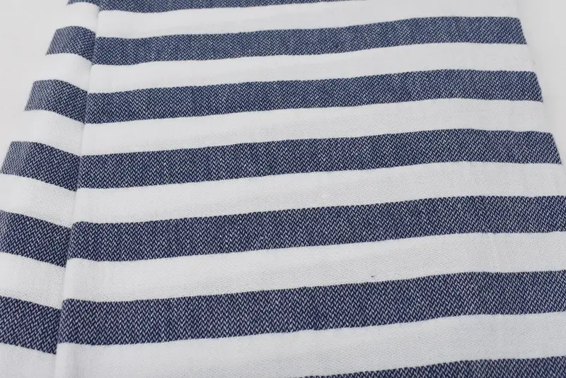 70x40 Cotton Striped Towel, Handmade Gift, Bachelor Party Favors, Gifts For Him, Turkish Bath Towel USA, Peshtemal Towel USA, Monogram Beach Towel - 5