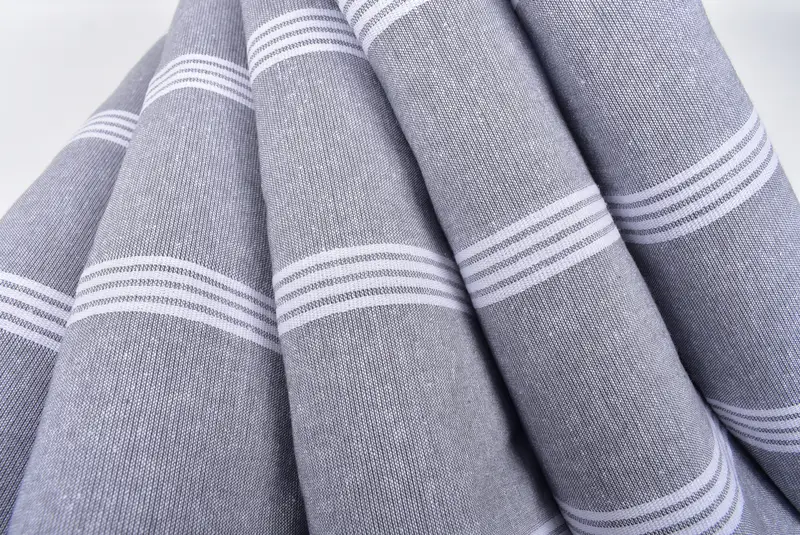 Hochzeitsduschengeschenk, 70x30 Baumwollstreifentuch, weiches Handtuch, Gasttuch, handgefertigtes türkisches Handtuch, großes türkisches Handtuch, Strandtuchmasse, Schaltuch - 5