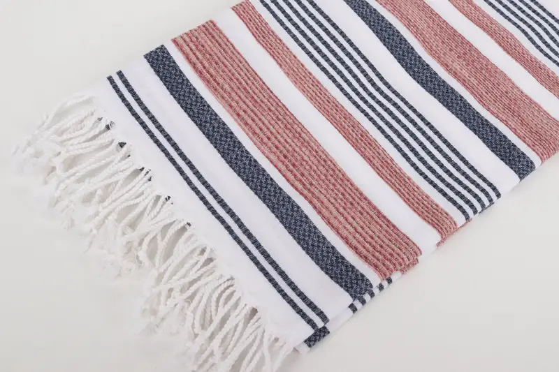 Custom Wedding Gifts, Personalized Wedding Gift, Luxury Beach Towel, 70x40 Cotton Striped Towel, Cotton towel, Xmas Gifts, Custom Bath Towel - 7