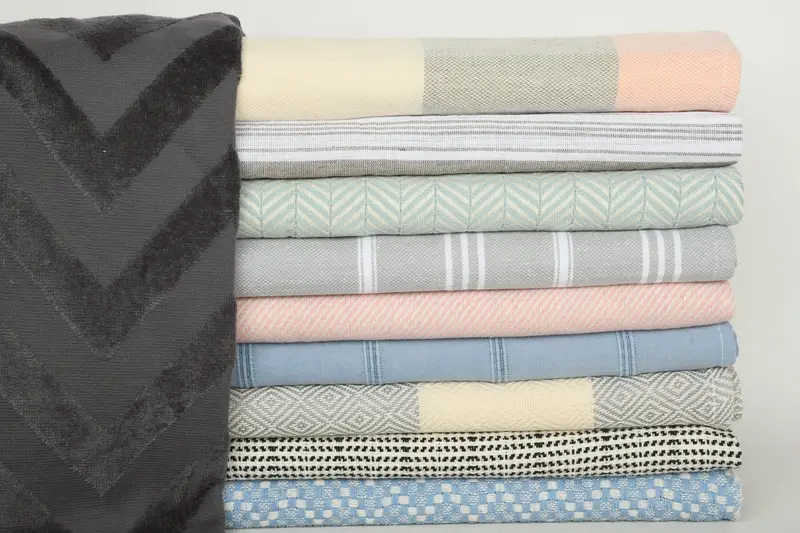 Guest Towel, Turkish Tea Towel, Bathroom Towels, 40x20 Cotton Set of 10 Towel, Turkish Towel Hand Towel, Housewarming Gift, Gift For Coworker - 1