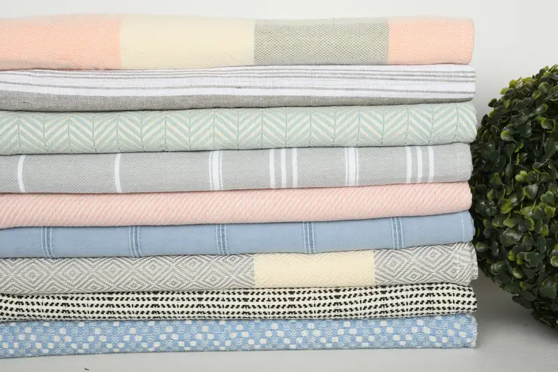 Guest Towel, Turkish Tea Towel, Bathroom Towels, 40x20 Cotton Set of 10 Towel, Turkish Towel Hand Towel, Housewarming Gift, Gift For Coworker - 3