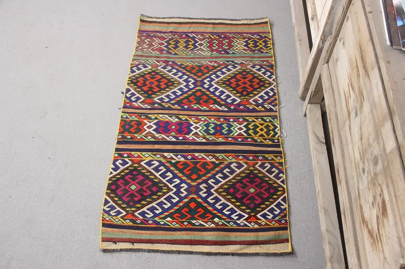 Green Camouflage Rug, 2x3 ft Elegant Decor