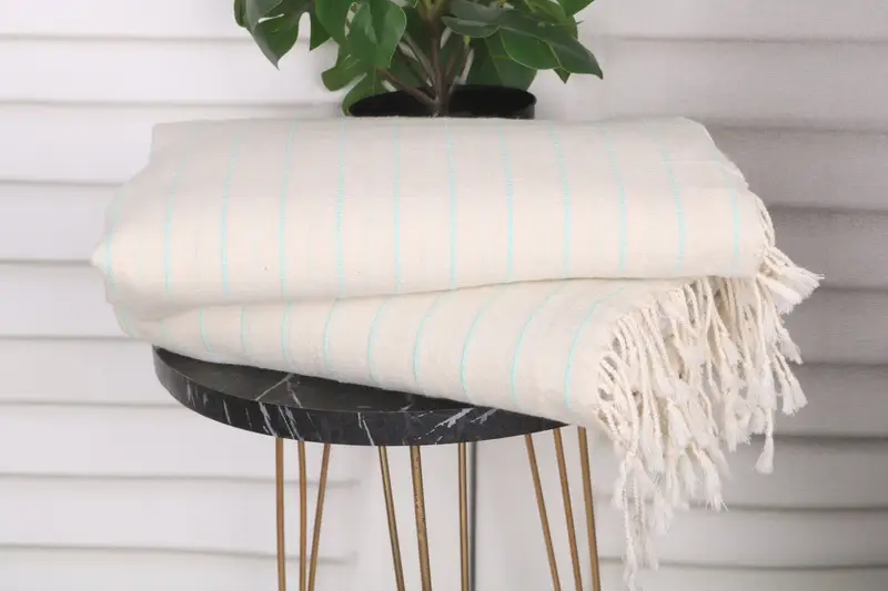 70x38 Cotton Striped Towel, Valentines Day Gift Idea, Guest Towel, Beach Wedding Favor, Best Friend Gift, Bridesmaid Gifts, Quick-dry peshtemal - 3