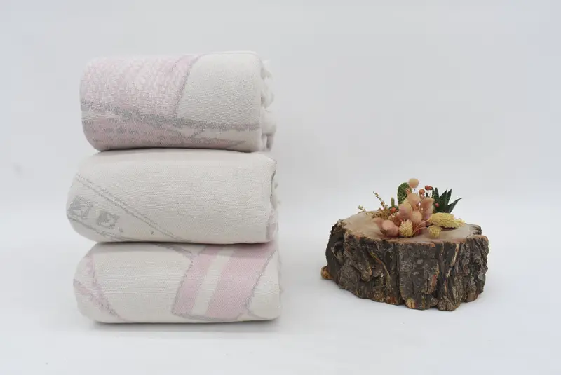 Bridal Shower Gift, Sofa Cover, Beach Bachelorette Party Decorations, Woven Throw Blanket, 88x64 Cotton Make-Up Patterned Towel, Custom Blanket - 4