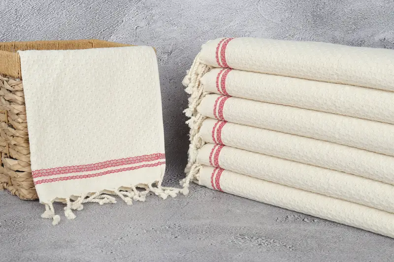 38x18 Cotton Striped Towel, Bathroom Towels, Welcome Wedding Gift, Decorative Towel, Turkish Towel Hand Towel, Gift For Him, Monogram Hand Towel - 3