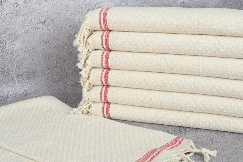 38x18 Cotton Striped Towel, Bathroom Towels, Welcome Wedding Gift, Decorative Towel, Turkish Towel Hand Towel, Gift For Him, Monogram Hand Towel - 2