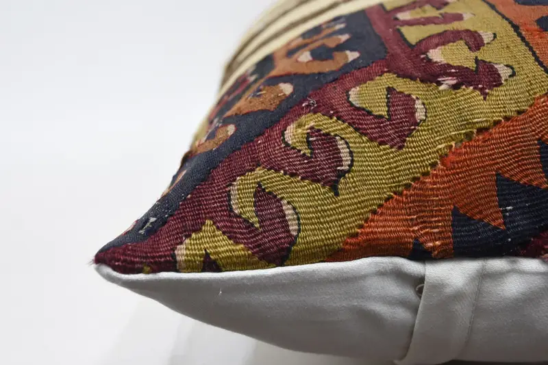 16x36 Beige Pillow Cover, Throw Kilim Pillow, Boho Pillow, Home Decor Pillow, Bolster Throw Pillow, Living Room Throw Cushion Cover, Pillow - 5