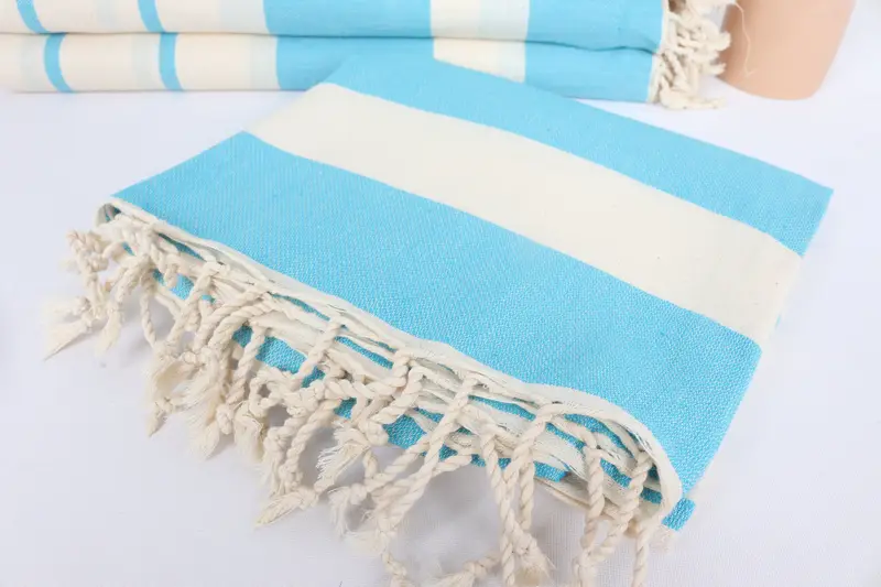 Bridal Shower Gifts, Gifts For Him, Friends Beach Towel, Custom Wedding Gift, 70x40 Cotton Striped Towel, Custom Bath Towel, Turkish hand towel - 5
