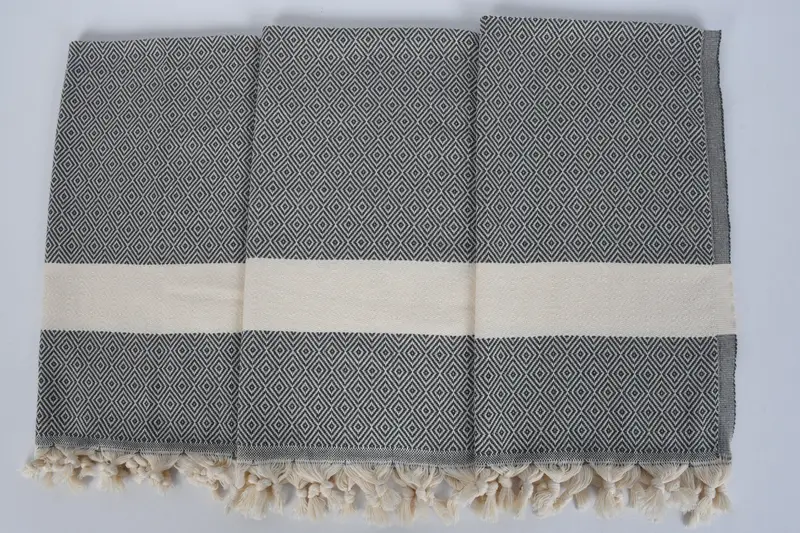 Employee Gifts, Best Friend Gift, 36x20 Cotton Diamond Towel, Personalized Dish Towel, Housewarming Gift, Kitchen Towel, Turkish Towel Hand Towel - 7