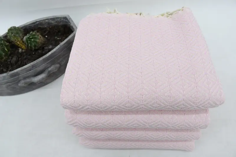 Eco-friendly Turkish peshtemal towel, Bridesmaid Towel, Spa Gift, Turkish Towel Beach, 70x40 Cotton Diamond Towel, Turkish towel, Bridesmaid Gift - 4