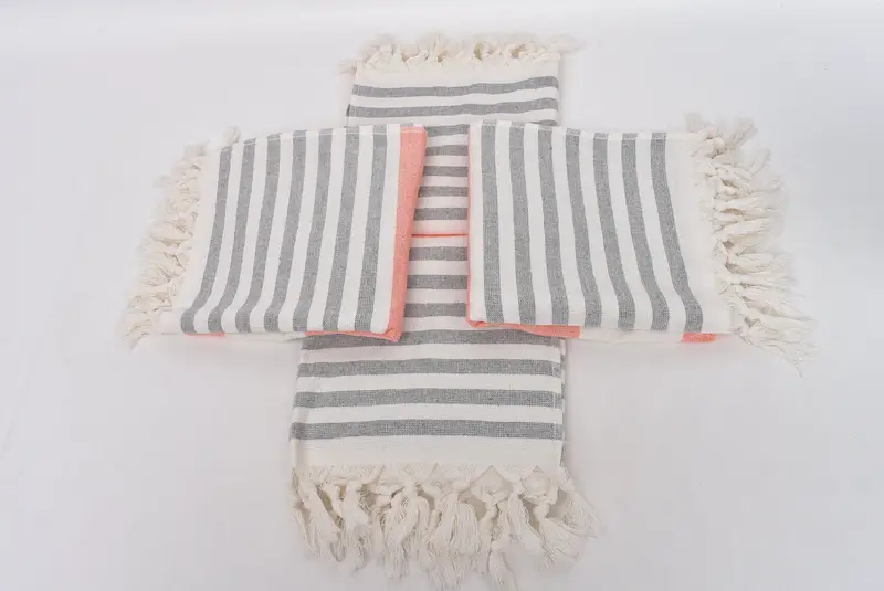36x18 Cotton Striped Terry Towel, Halloween Bachelorette Party Favors, Bridesmaid Gifts, Personalized Gift, Bathroom Towels, House Warming Gift - 6