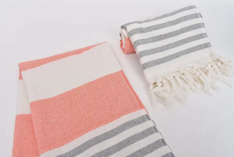 36x18 Cotton Striped Terry Towel, Halloween Bachelorette Party Favors, Bridesmaid Gifts, Personalized Gift, Bathroom Towels, House Warming Gift - 7