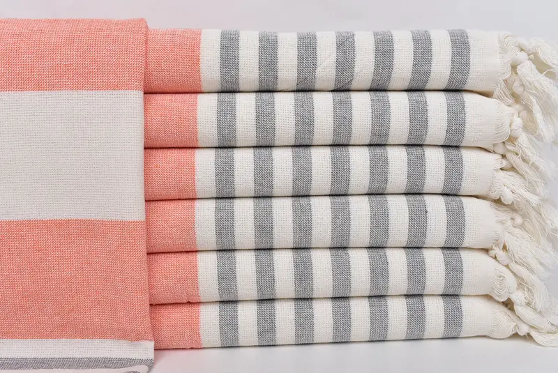 36x18 Cotton Striped Terry Towel, Halloween Bachelorette Party Favors, Bridesmaid Gifts, Personalized Gift, Bathroom Towels, House Warming Gift - 1