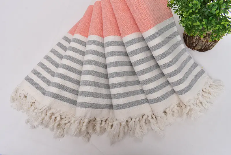 36x18 Cotton Striped Terry Towel, Halloween Bachelorette Party Favors, Bridesmaid Gifts, Personalized Gift, Bathroom Towels, House Warming Gift - 4