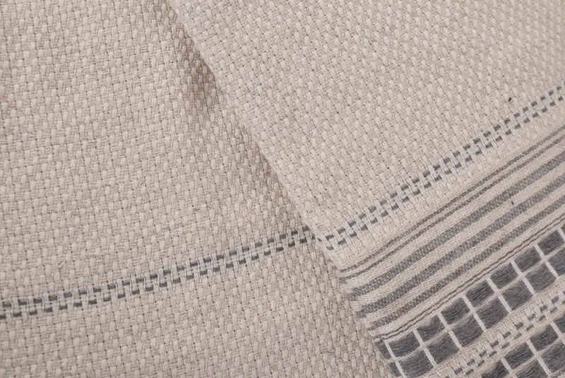 Wedding Favors, Turkish Cotton Throw Blanket, Xmas Gifts, 96x94 Linen Striped Towel, Best Friend Wedding Gift, Bedspread, Woven Throw Blanket - 6
