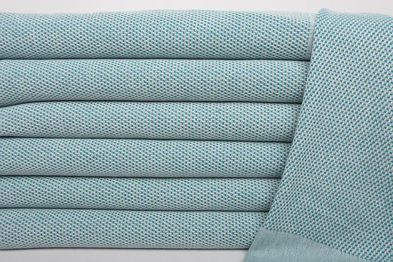 Handmade Gift, Organic Tea Towel, Monogrammed Hand Towel, Wedding Gift, Personalized Dish Towel, Bridesmaid Gift Towel, 44x24 Cotton Polka Dot Towel - 2