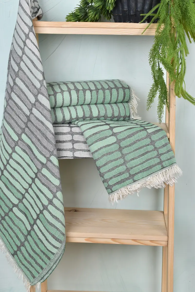 Custom Towel, Travel Towel, Personalized Bridesmaid Gift, Luxury towel, Organic Beach Towel, Employee Gifts, 70x40 Cotton Asymmetric Design Towel - 7