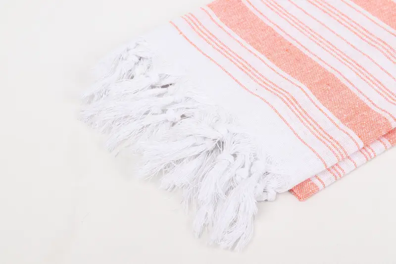 Bridesmaid Gifts Personalized, Soft and absorbent Turkish towel, Summer Gift, Wedding Gift, Bachelor Towel, 68x32 Cotton Striped Towel, Travel towel - 7