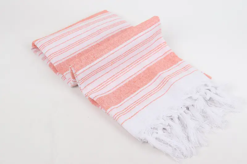Bridesmaid Gifts Personalized, Soft and absorbent Turkish towel, Summer Gift, Wedding Gift, Bachelor Towel, 68x32 Cotton Striped Towel, Travel towel - 6