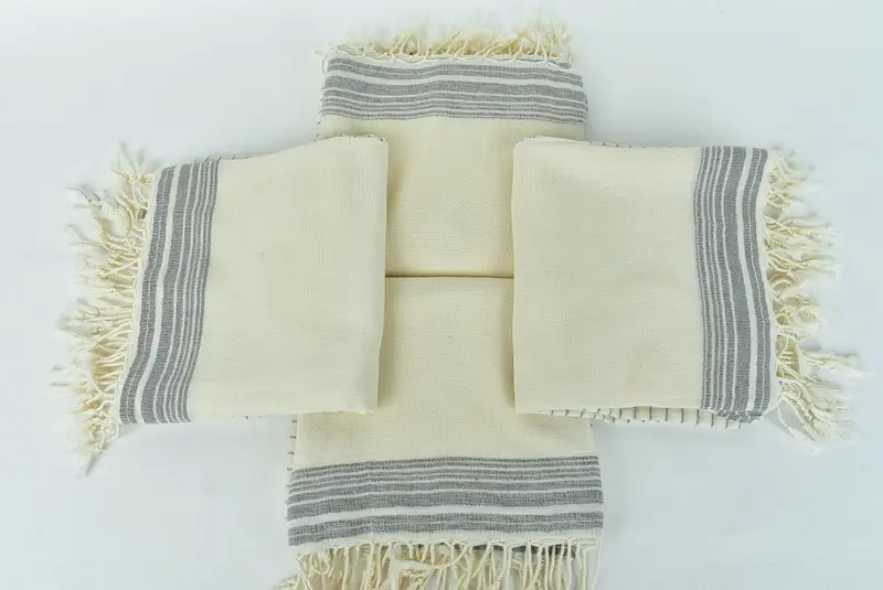 68x36 Cotton Striped Towel, Monogram Beach Towel, Unique Gift, Turkish Towel USA, Large Turkish Towel, Pool Towels, Miami Bachelorette Party Favors - 6