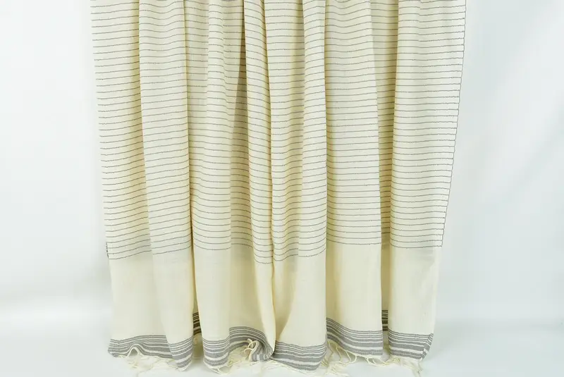 68x36 Cotton Striped Towel, Monogram Beach Towel, Unique Gift, Turkish Towel USA, Large Turkish Towel, Pool Towels, Miami Bachelorette Party Favors - 8
