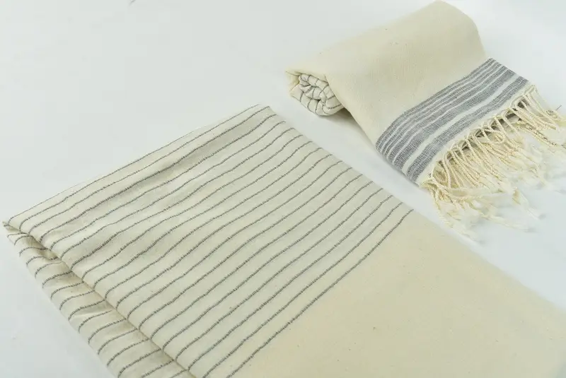 68x36 Cotton Striped Towel, Monogram Beach Towel, Unique Gift, Turkish Towel USA, Large Turkish Towel, Pool Towels, Miami Bachelorette Party Favors - 7
