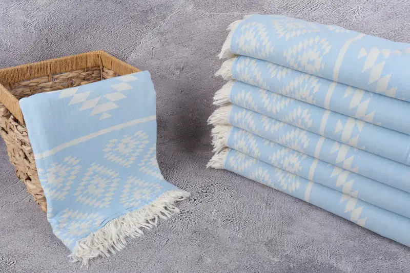 Thin towel, Bulk Order Towel, Bachelorette Party Favors, Birthday Gift, Guest Towel, 70x36 Cotton Kilim Towel, Bachelorette Gifts, Wedding Towel - 4