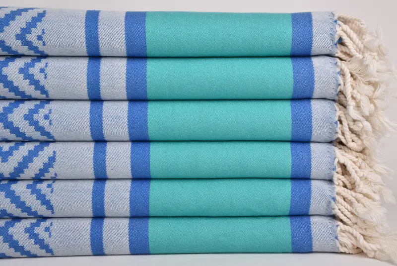 Traditional Turkish peshtemal for hammam, Home Decor Gifts, Bridesmaid Gifts, Valentines Gift, 70x36 Cotton Sun Design Towel, Beach towel - 3