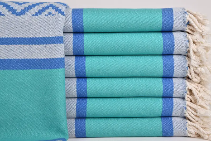 Traditional Turkish peshtemal for hammam, Home Decor Gifts, Bridesmaid Gifts, Valentines Gift, 70x36 Cotton Sun Design Towel, Beach towel - 1