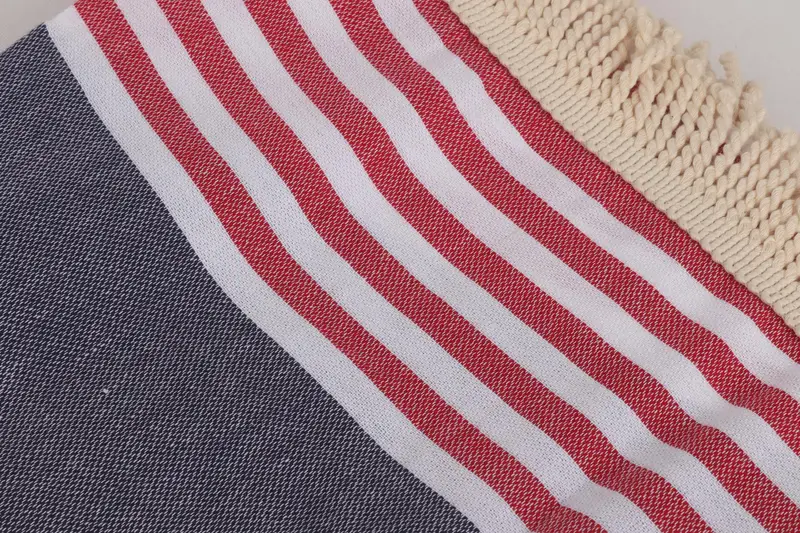 Kids Beach Towel, Customized Turkish Towel, Personalize Gift, Bridesmaid Gift, Best Beach Towel, 64x64 Cotton Striped Round Towel, Bath towel - 7