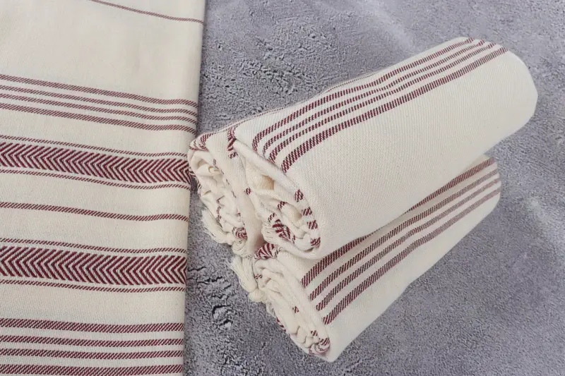 70x40 Cotton Striped Towel, Bridesmaid Gift Towel, Memorial Gift, Personalized Bridesmaid Gift, Beach towel, Authentic Turkish hammam peshtemal - 8