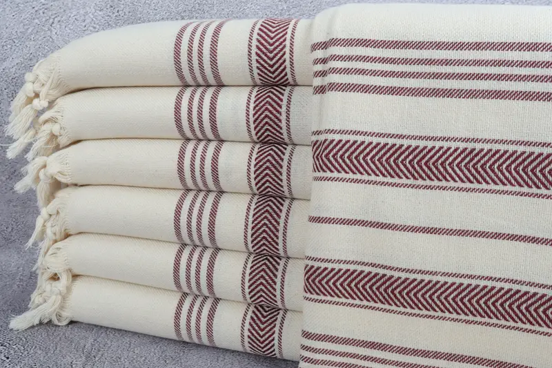 70x40 Cotton Striped Towel, Bridesmaid Gift Towel, Memorial Gift, Personalized Bridesmaid Gift, Beach towel, Authentic Turkish hammam peshtemal - 1