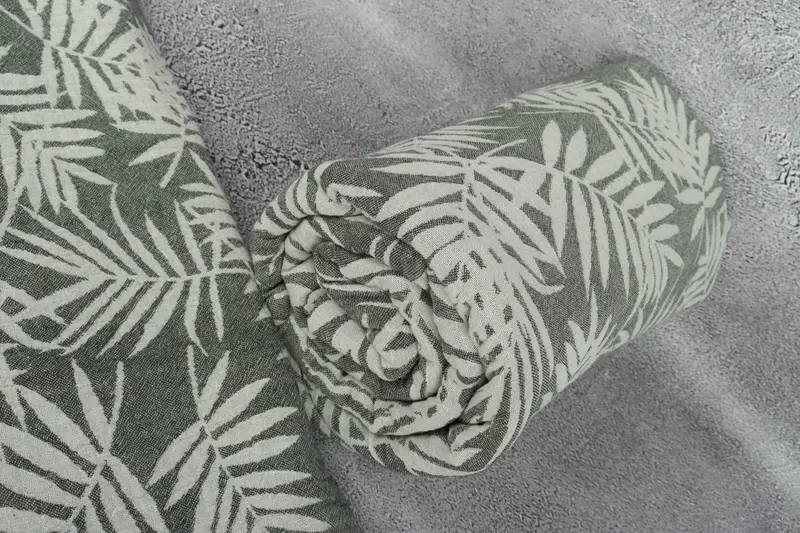 100x80 Cotton Floral Patterned Towel, Monogram Blanket, Personalized Home Gift Wedding, Handmade Gift, Personalized Blanket, Bedspread - 8