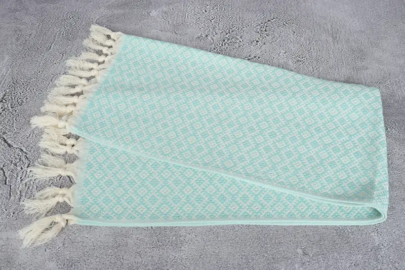 Turkish Hand Towel, Girl Trip Party Favor, 38x20 Cotton Diamond Towel, Personalized Gift, Xmas Gifts, House Warming Gift, Personalized Kitchen Towel - 6