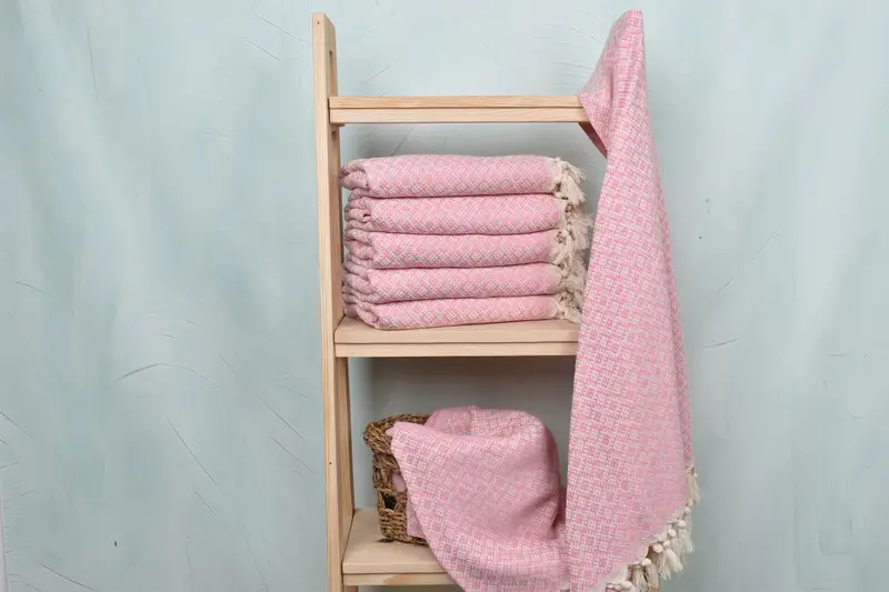 Lightweight Turkish towel, Beach towel, Maid Of Honor Gift, Beach Towel Gift, Turkish Towel Bulk, Unique Wedding Gift, 70x40 Cotton Diamond Towel - 3