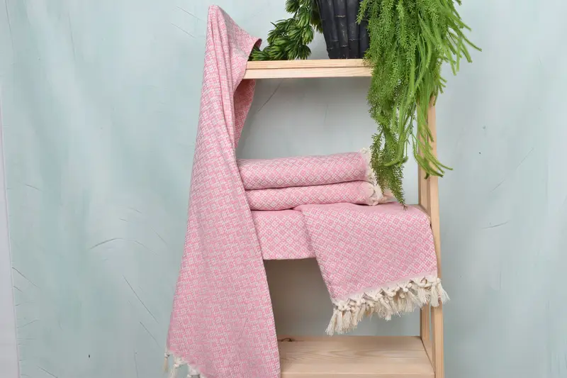 Lightweight Turkish towel, Beach towel, Maid Of Honor Gift, Beach Towel Gift, Turkish Towel Bulk, Unique Wedding Gift, 70x40 Cotton Diamond Towel - 7