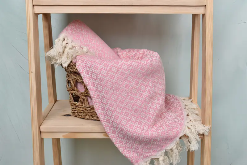 Lightweight Turkish towel, Beach towel, Maid Of Honor Gift, Beach Towel Gift, Turkish Towel Bulk, Unique Wedding Gift, 70x40 Cotton Diamond Towel - 4