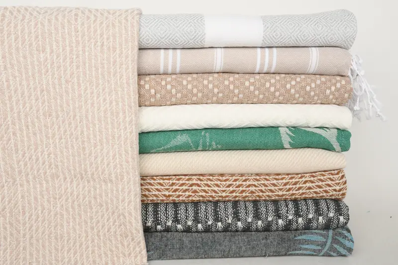 Turkish Towel Hand Towel, 36x18 Cotton Set Of 10 Towel, Embroidery Towel, Turkish Hand Towel, Wedding Gifts Towel, Personalized Hand Towel - 1