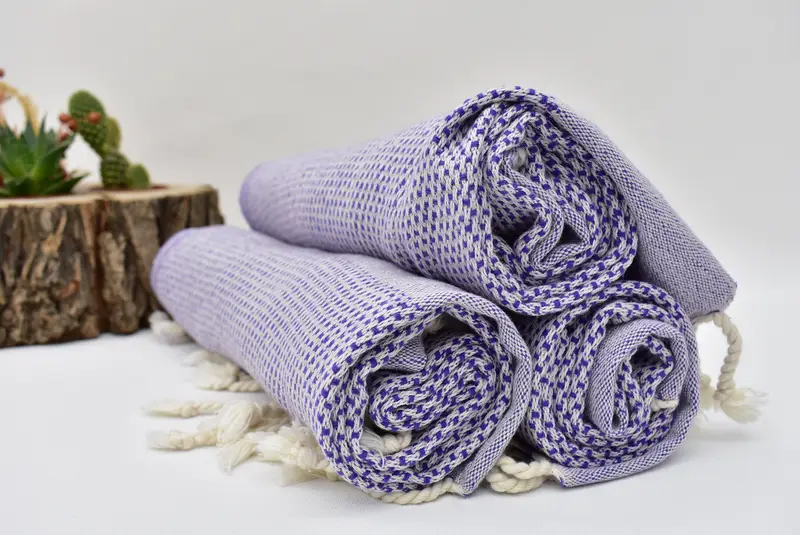 Wedding Gift For Bride, Small Bath Towels, Personalized Kitchen Towel, Personalized Gifts, Custom Turkish Towel, 44x24 Cotton Polka Dot Towel - 6