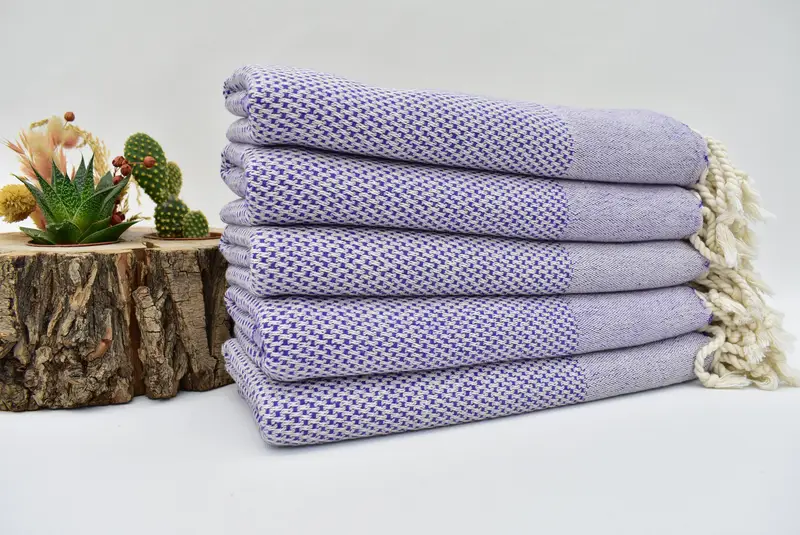 Wedding Gift For Bride, Small Bath Towels, Personalized Kitchen Towel, Personalized Gifts, Custom Turkish Towel, 44x24 Cotton Polka Dot Towel - 2